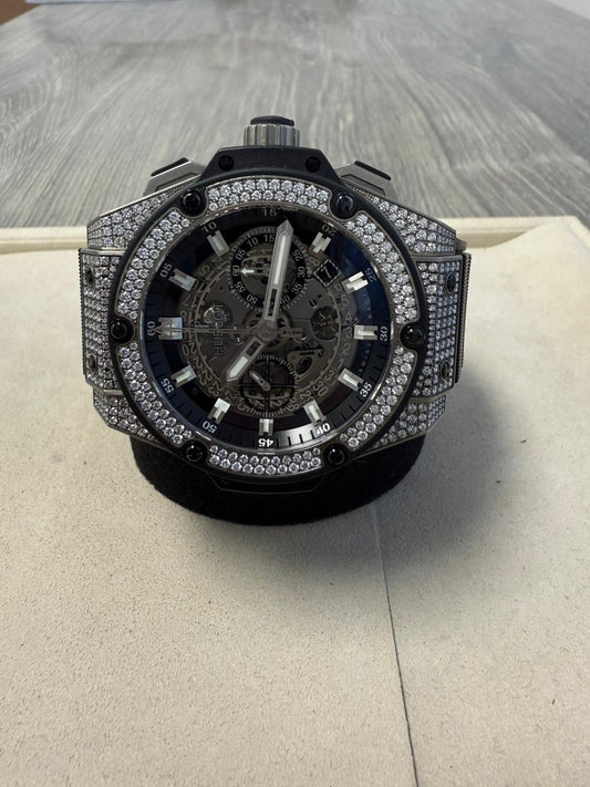 Hublot King Power Unico Big Bang With Factory Diamond Bezel